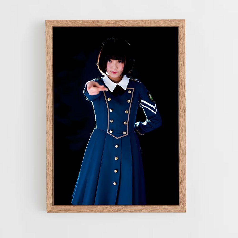 ap-keyakizaka46-3 cadre Bois clair