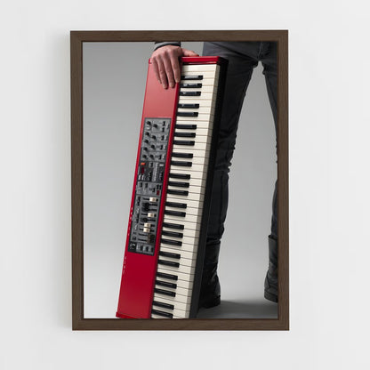 ap-keyboard-3 cadre Bois foncé