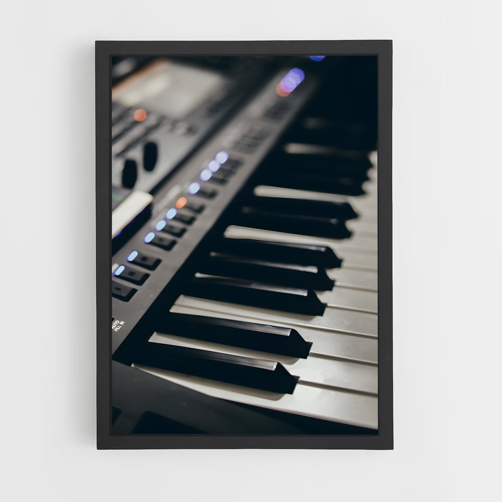 ap-keyboard-4 cadre Noir