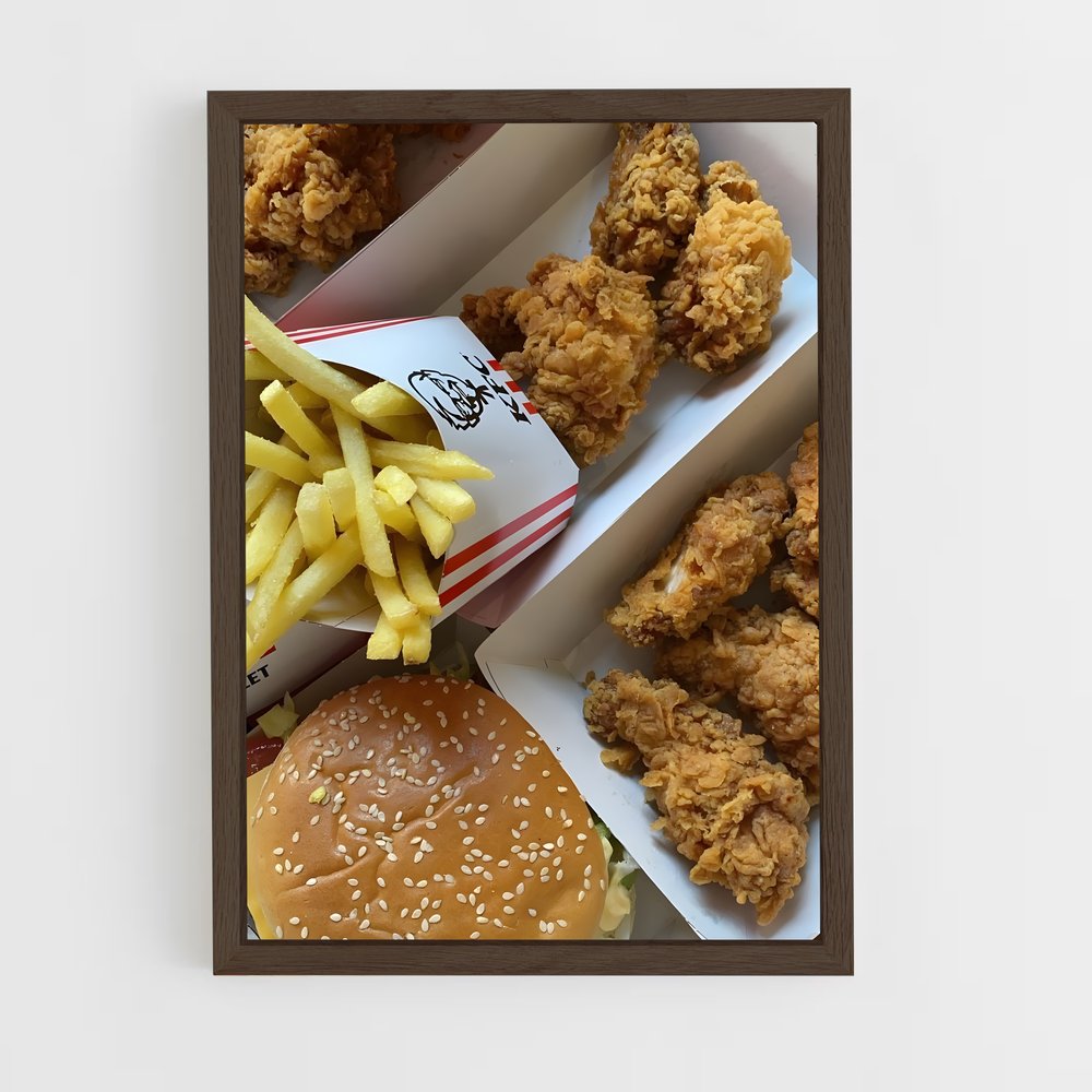 ap-kfc-1 cadre Bois foncé