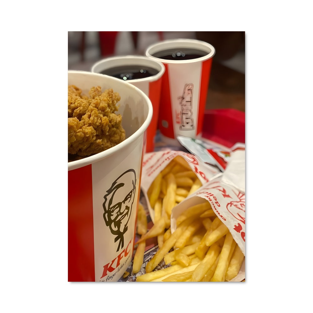 Poster Poulet Frit Delight