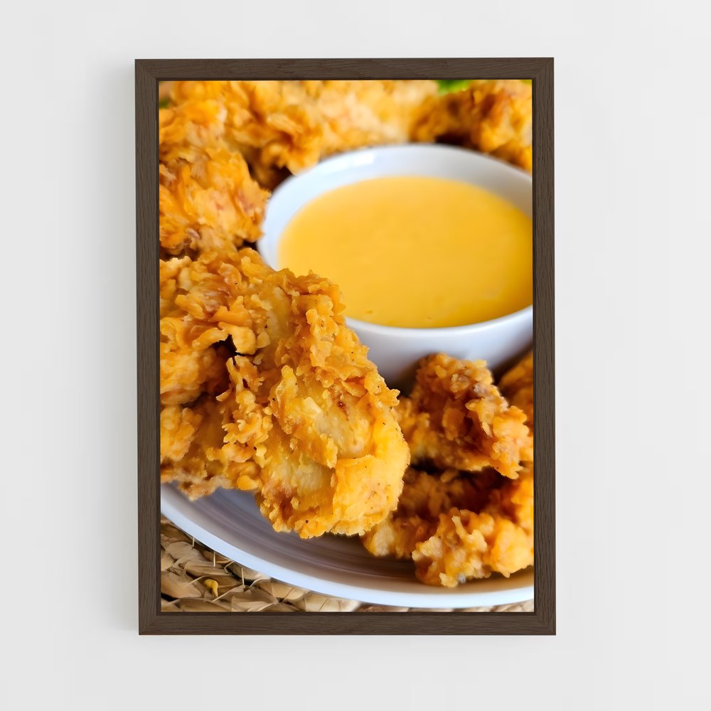 ap-kfc-8 cadre Bois foncé