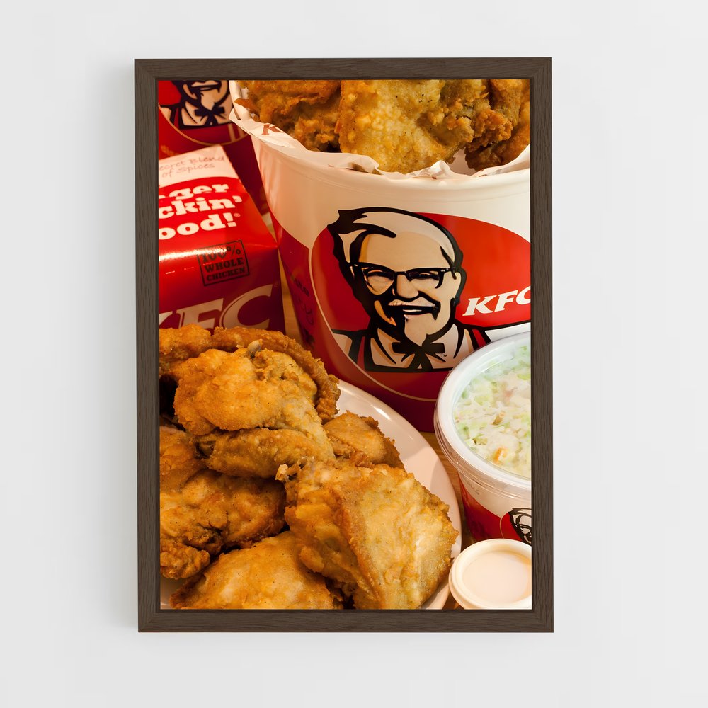 ap-kfc-9 cadre Bois foncé