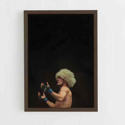 ap-khabib nurmagomedov-1 cadre Bois foncé