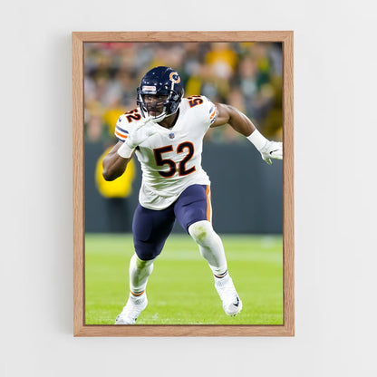 ap-khalil mack-1 cadre Bois clair