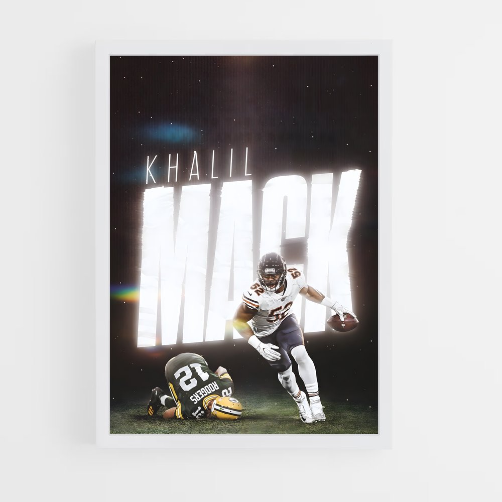 ap-khalil mack-2 cadre Blanc