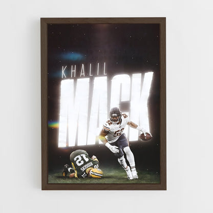 ap-khalil mack-2 cadre Bois foncé