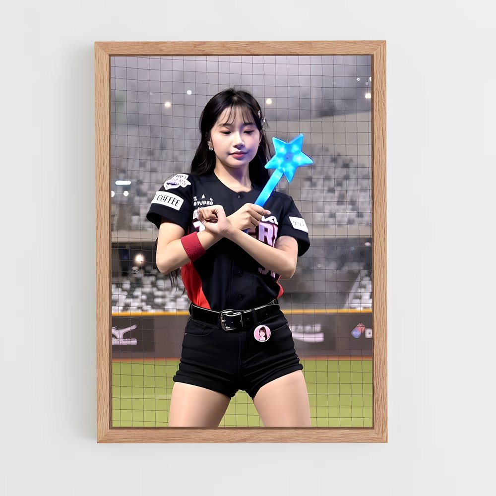 ap-kia tigers-2 cadre Bois clair