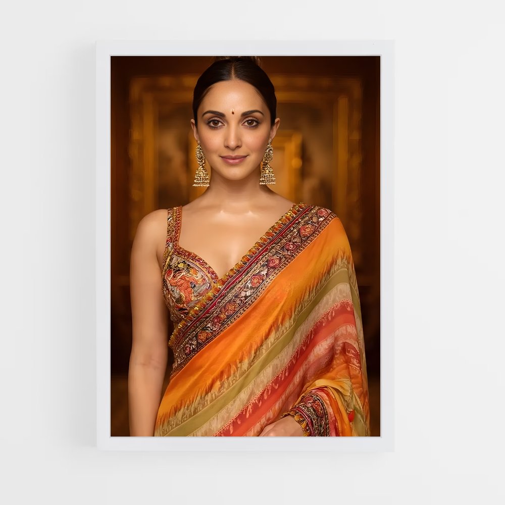 ap-kiara advani-10 cadre Blanc