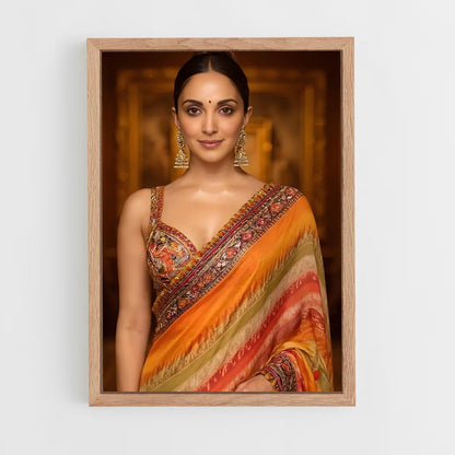ap-kiara advani-10 cadre Bois clair