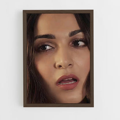 ap-kiara advani-2 cadre Bois foncé