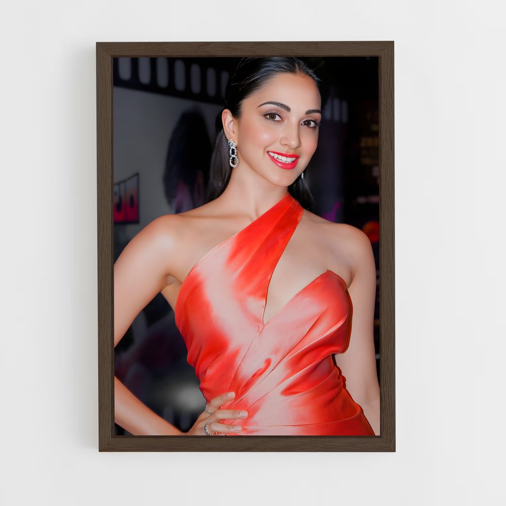 ap-kiara advani-9 cadre Bois foncé
