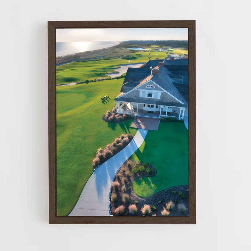 ap-kiawah island ocean course-1 cadre Bois foncé