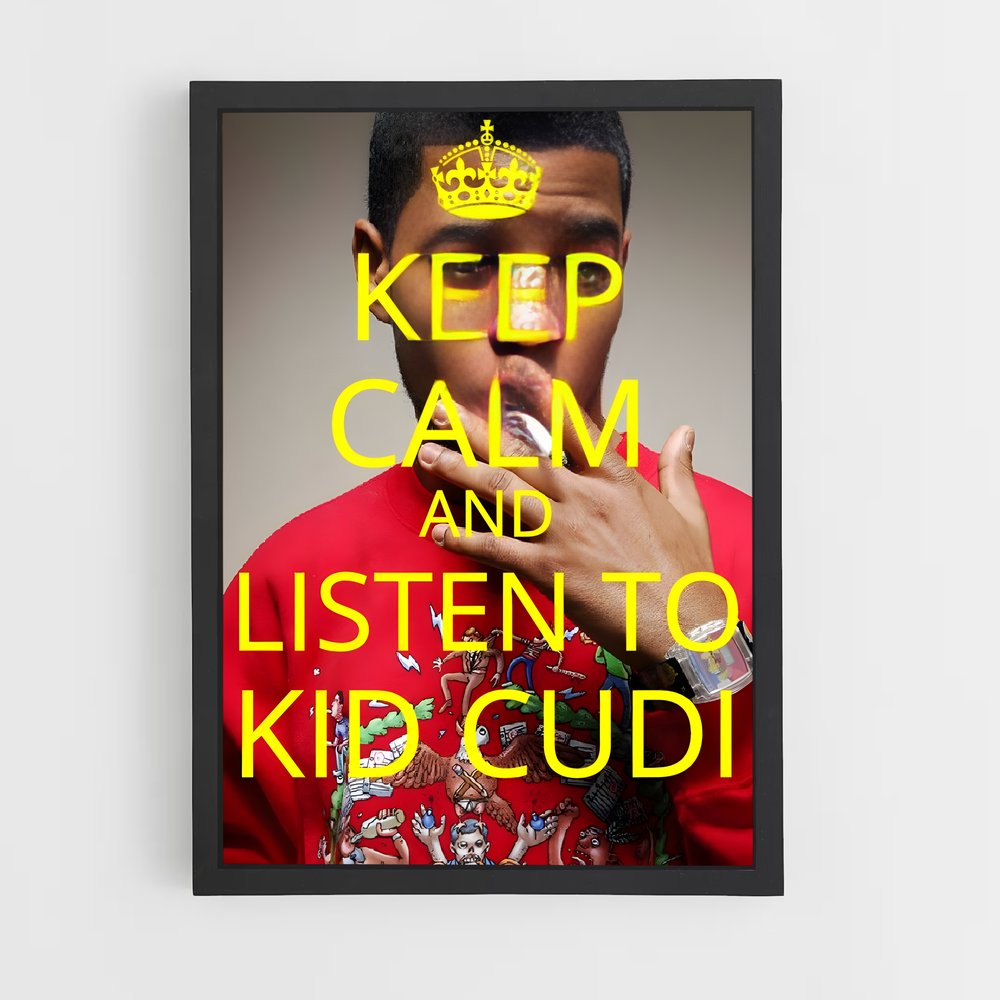 ap-kid cudi-3 cadre Noir