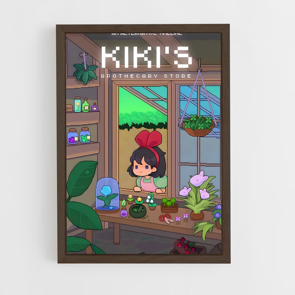 ap-kiki-3 cadre Bois foncé