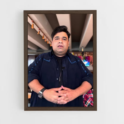 ap-kiku sharda-1 cadre Bois foncé