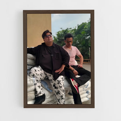 ap-kiku sharda-7 cadre Bois foncé