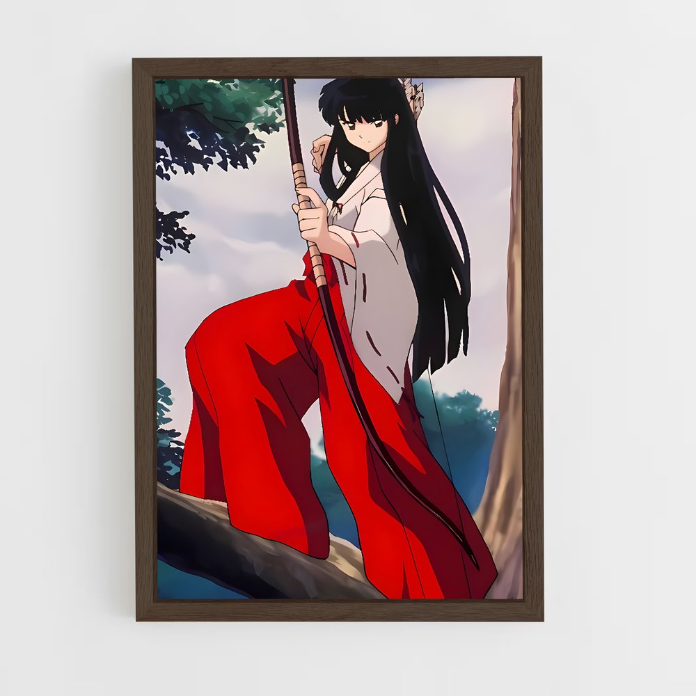 ap-kikyo-8 cadre Bois foncé