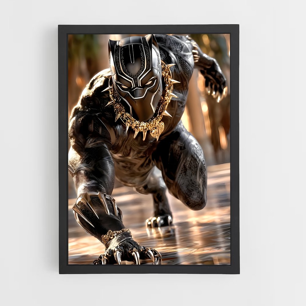 ap-killmonger black panther-5 cadre Noir