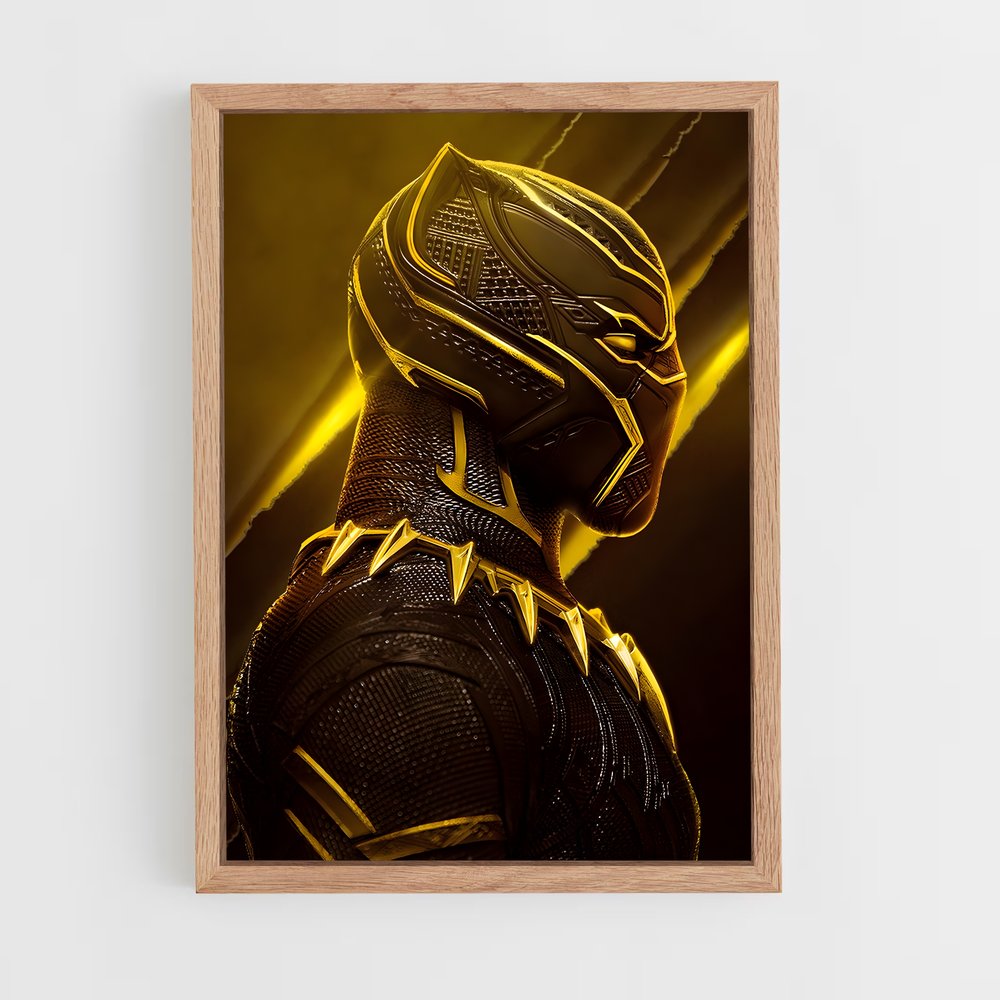 ap-killmonger black panther-6 cadre Bois clair