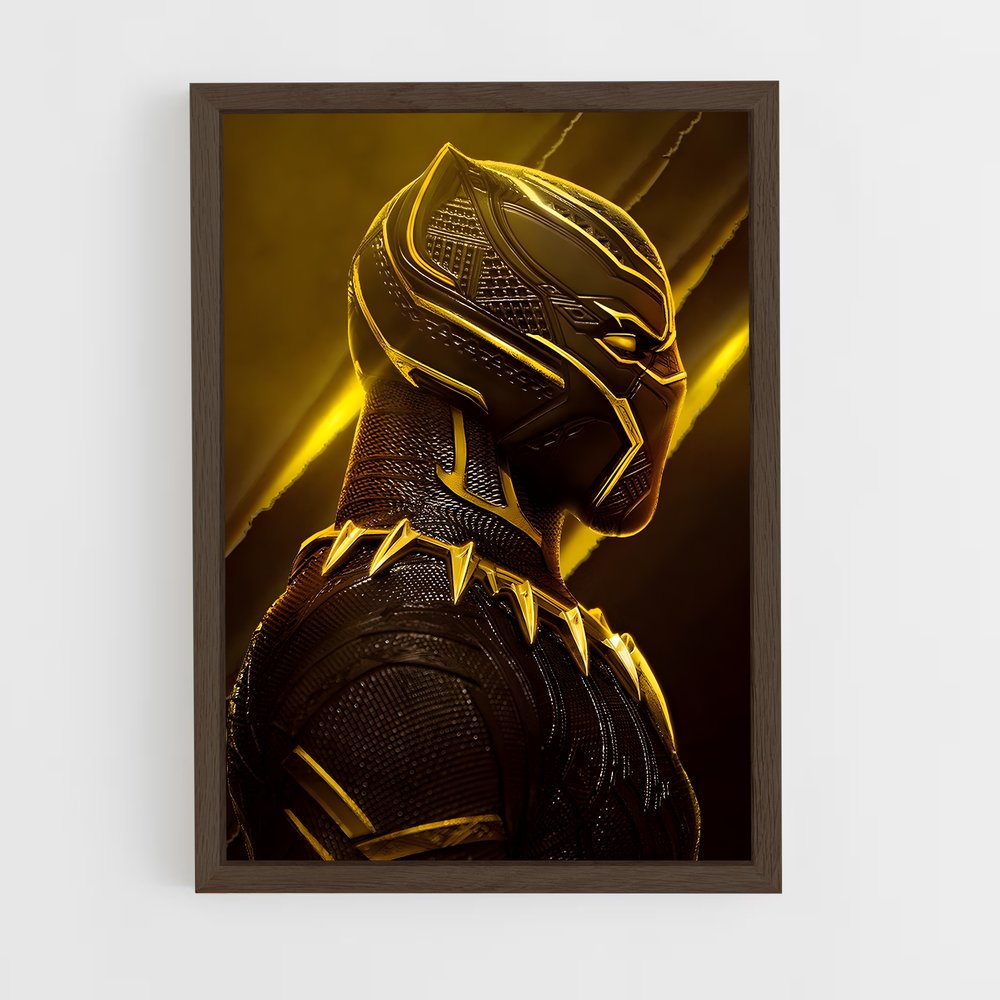 ap-killmonger black panther-6 cadre Bois foncé