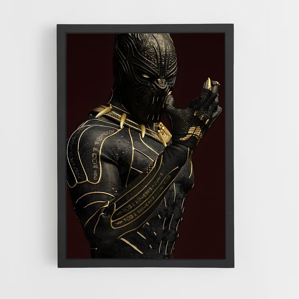 ap-killmonger black panther-8 cadre Noir