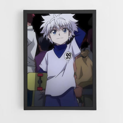 ap-killua zoldyck-1 cadre Noir