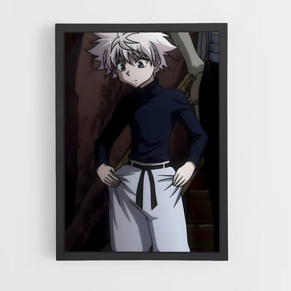 ap-killua zoldyck-3 cadre Noir