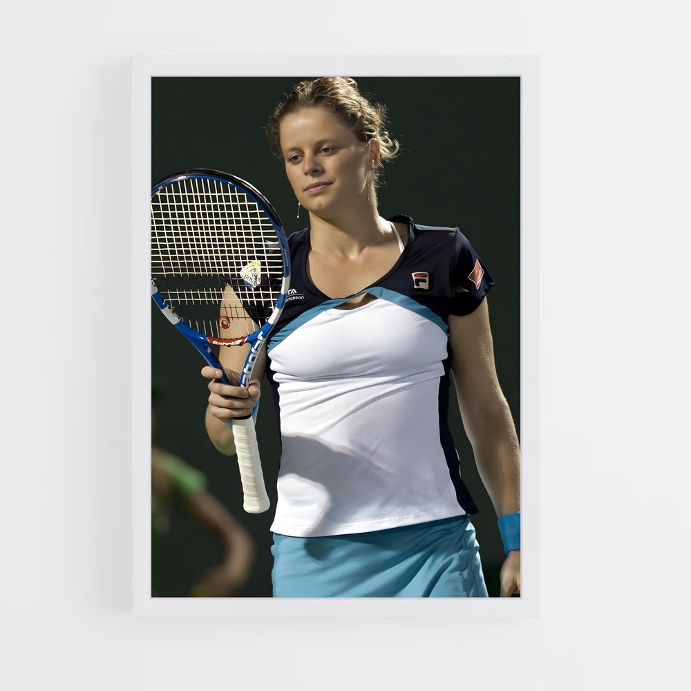 ap-kim clijsters-1 cadre Blanc