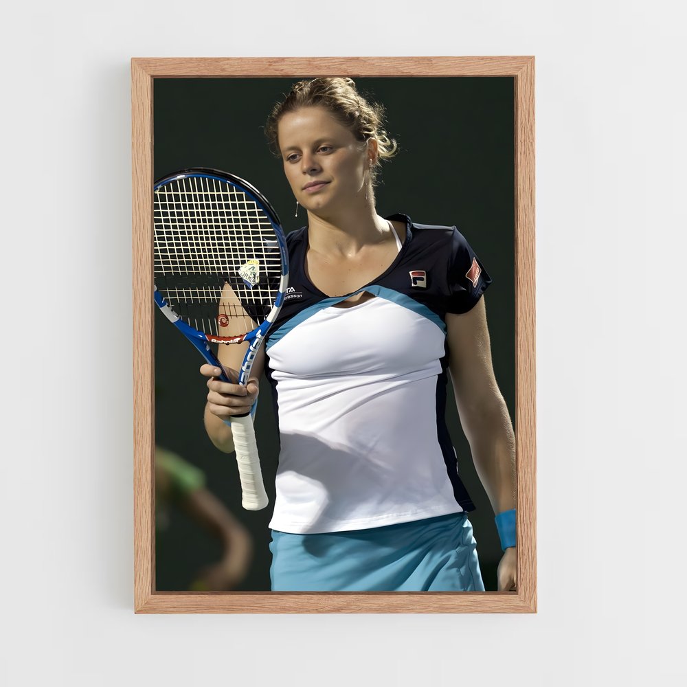 ap-kim clijsters-1 cadre Bois clair