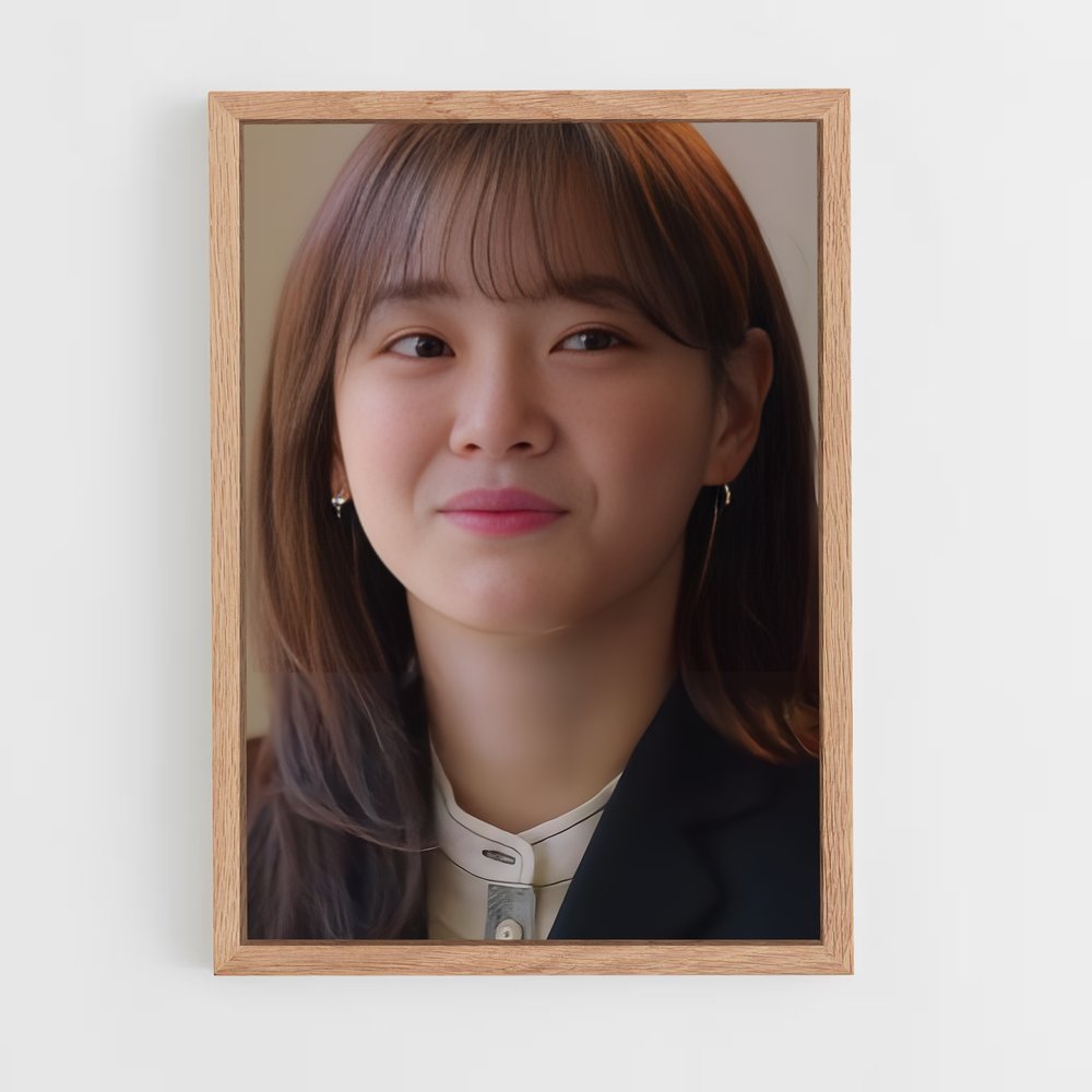 ap-kim shin-young-5 cadre Bois clair