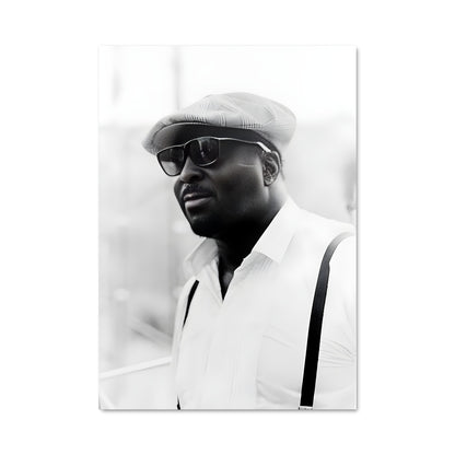 Poster Le Gentleman au Chapeau