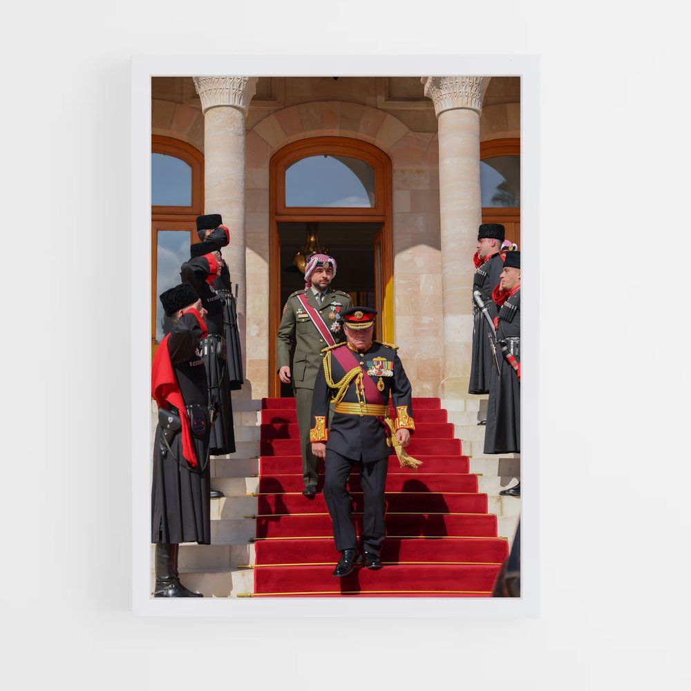 ap-king abdullah ii-2 cadre Blanc