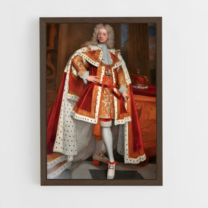 ap-king albert ii-4 cadre Bois foncé