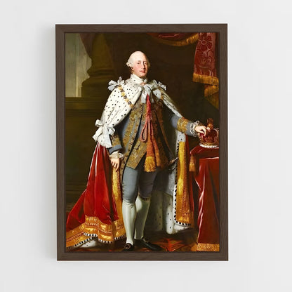 ap-king albert ii-5 cadre Bois foncé