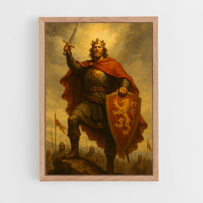 ap-king arthur-1 cadre Bois clair
