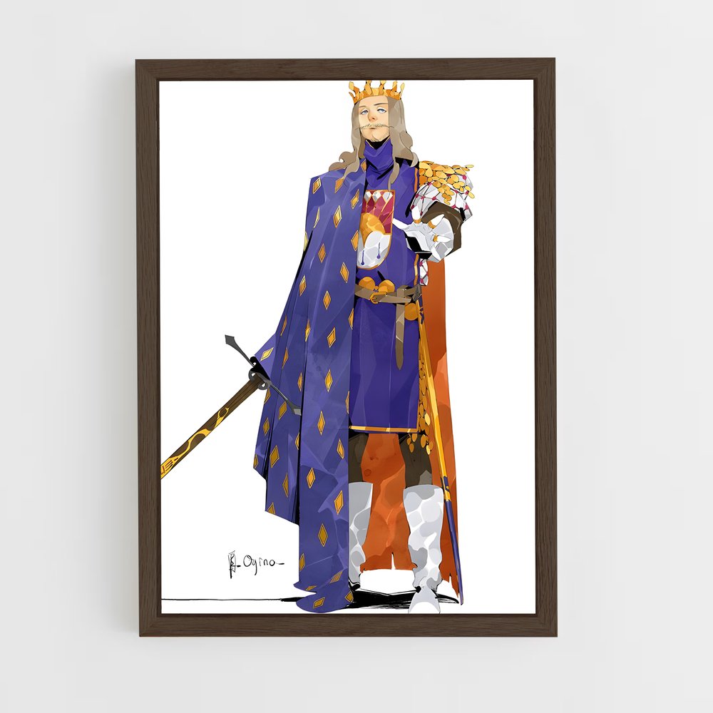 ap-king arthur-3 cadre Bois foncé