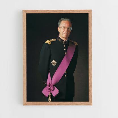ap-king baudouin-1 cadre Bois clair