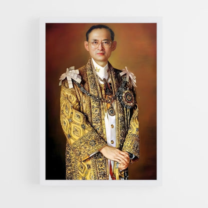 ap-king bhumibol adulyadej-3 cadre Blanc