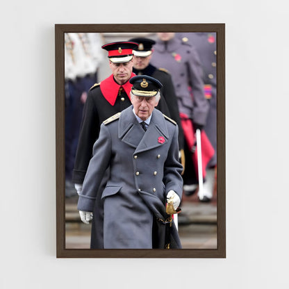 ap-king charles iii-4 cadre Bois foncé