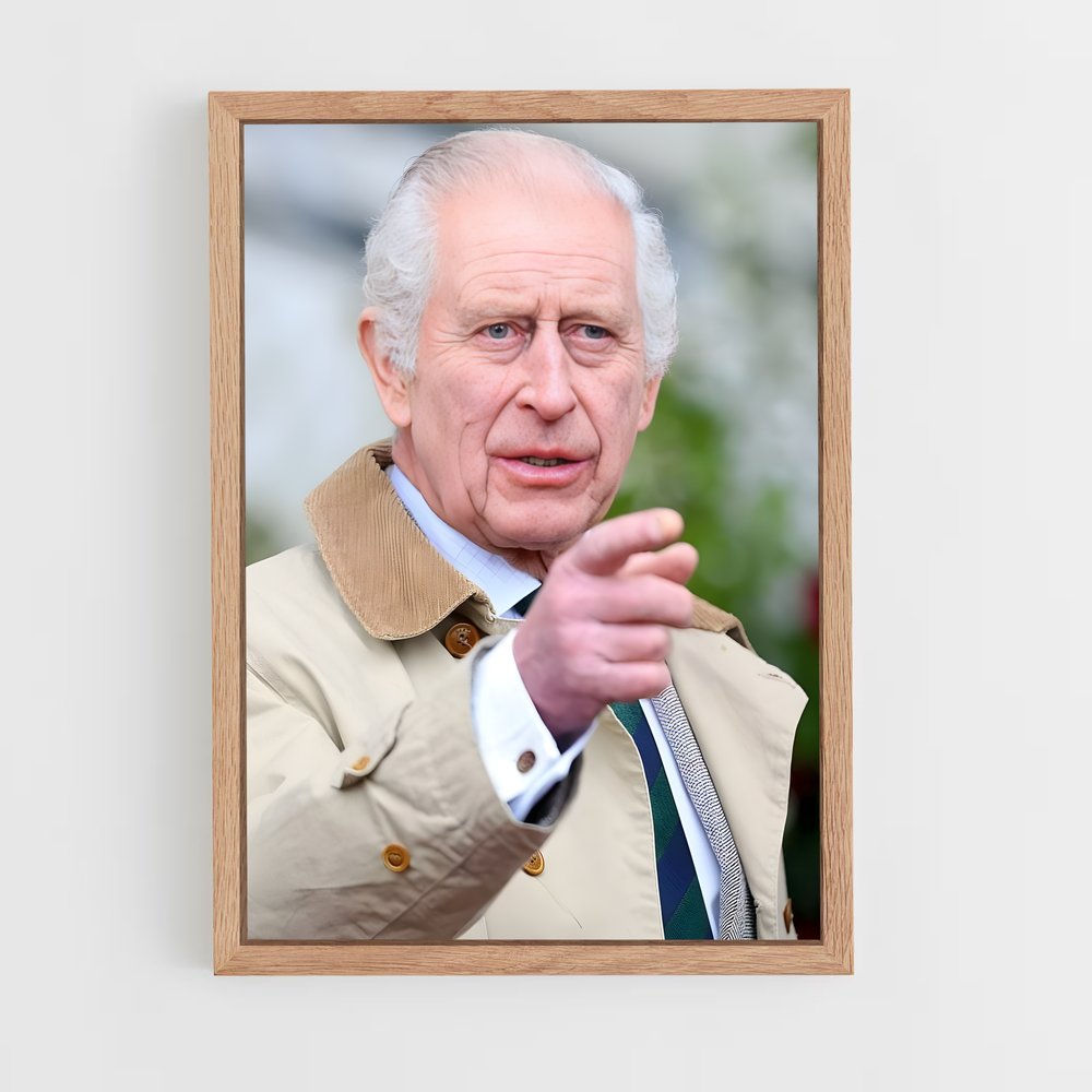 ap-king charles iii-7 cadre Bois clair