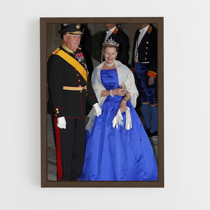 ap-king harald v-3 cadre Bois foncé