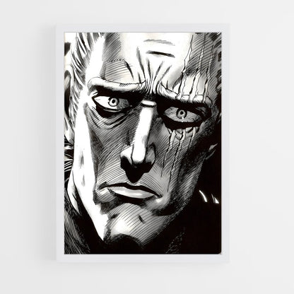 ap-king one punch man-1 cadre Blanc