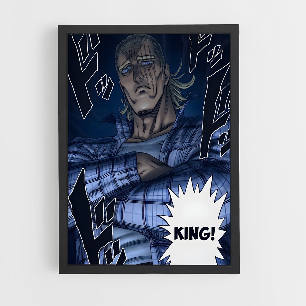 ap-king one punch man-4 cadre Noir