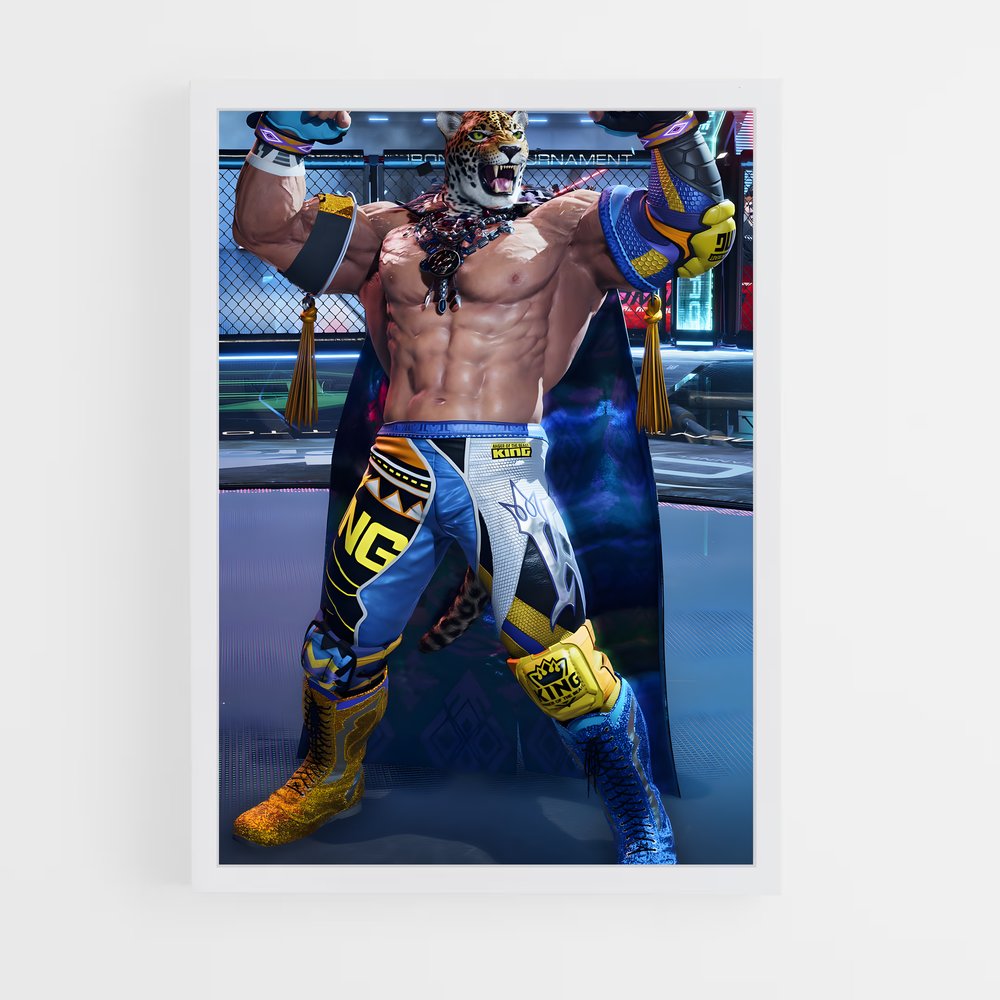 ap-king tekken-2 cadre Blanc