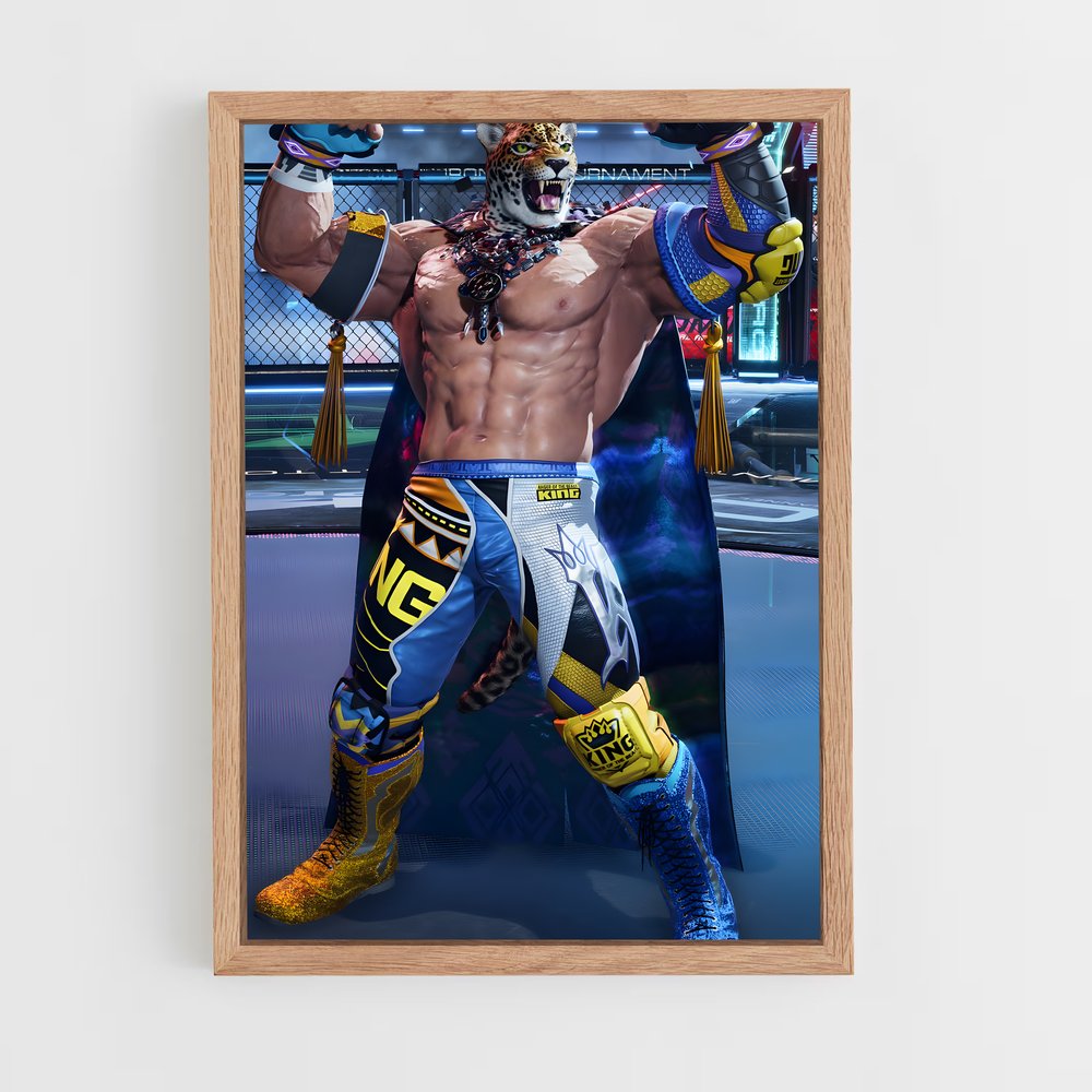 ap-king tekken-2 cadre Bois clair