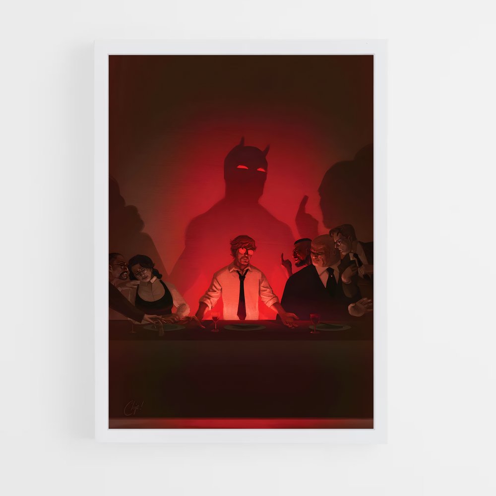 ap-kingpin daredevil-3 cadre Blanc