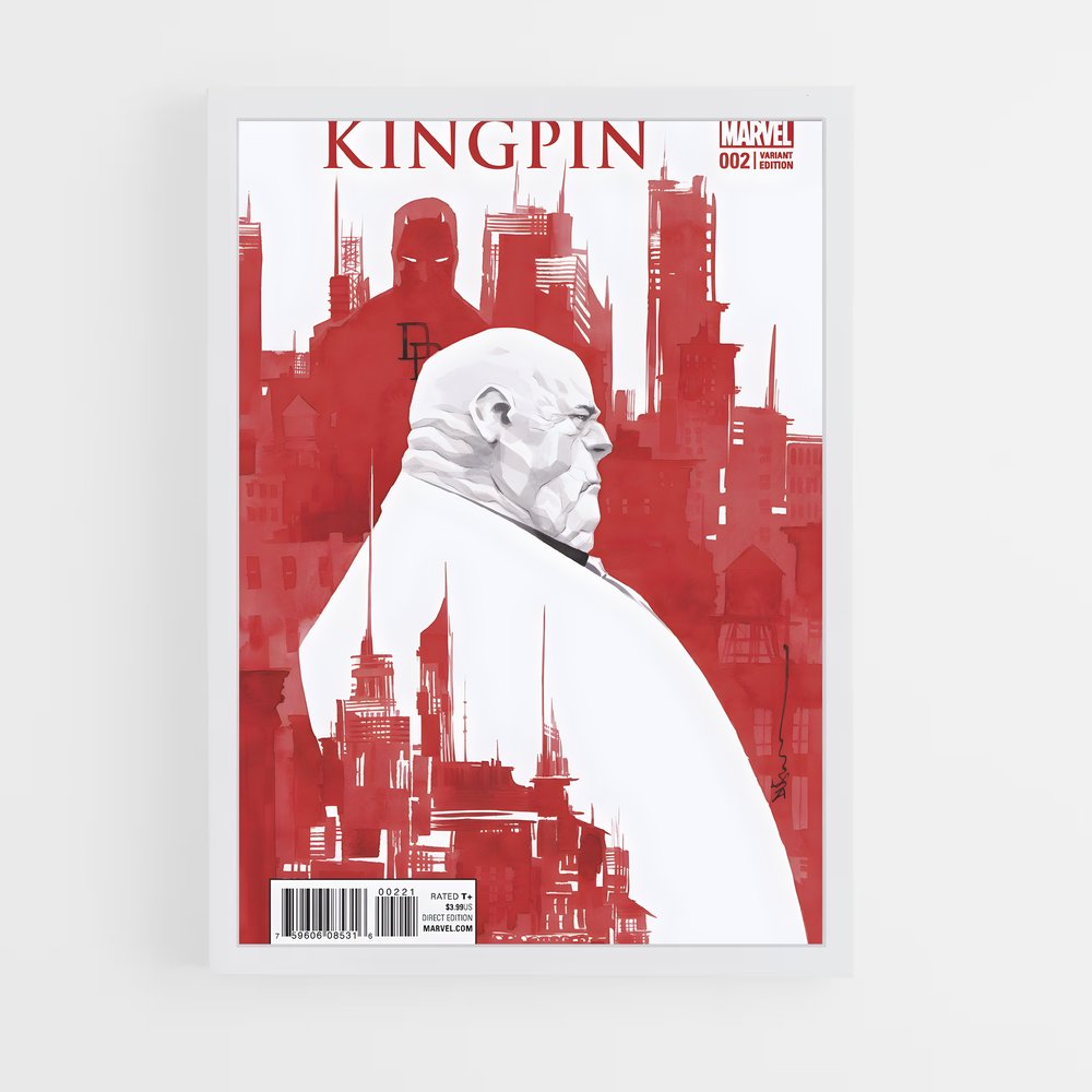 ap-kingpin daredevil-6 cadre Blanc