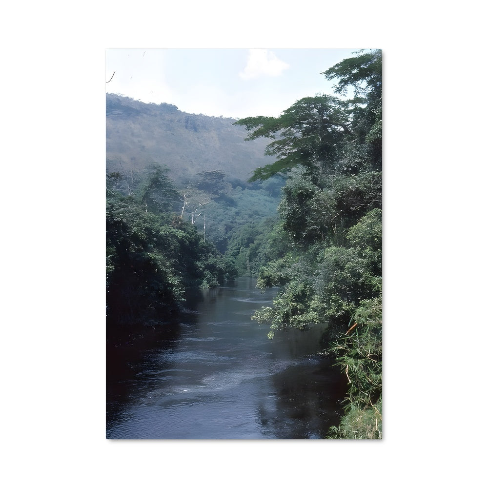 Poster Rivière Serenité