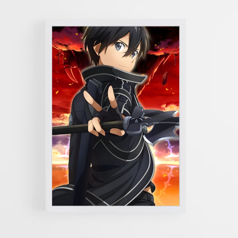 ap-kirito kazuto-1 cadre Blanc